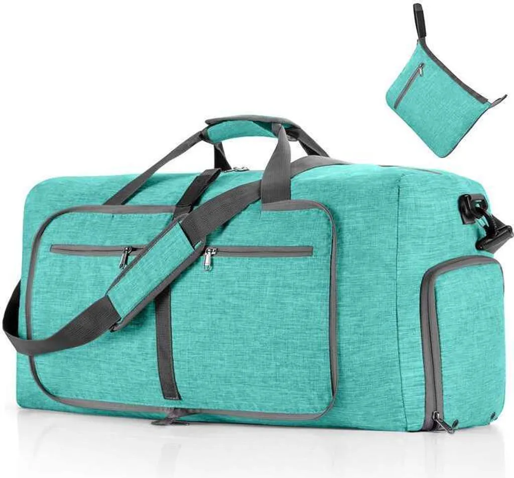 RXYY - Borsa da viaggio pieghevole da appendere a forma di camaleonte