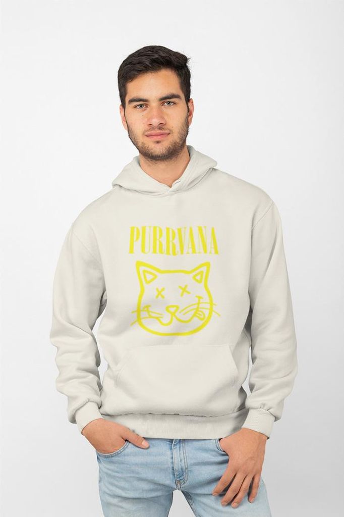 D&B Uni Hoodie ZN00009 Purrvana Creme-Größe 2XL