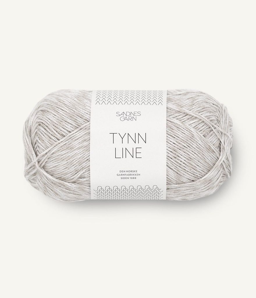 Sandnes Tynn Line 50g 3820 perlegra Produktbild 