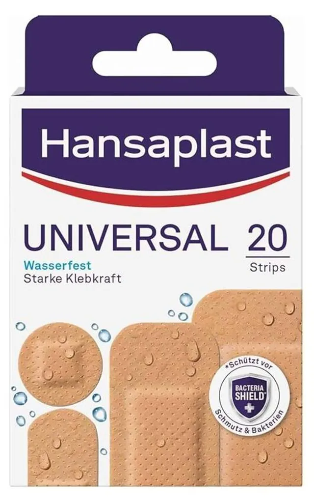 Pansement Hansaplast Universal Marron : protection discrète et étanche