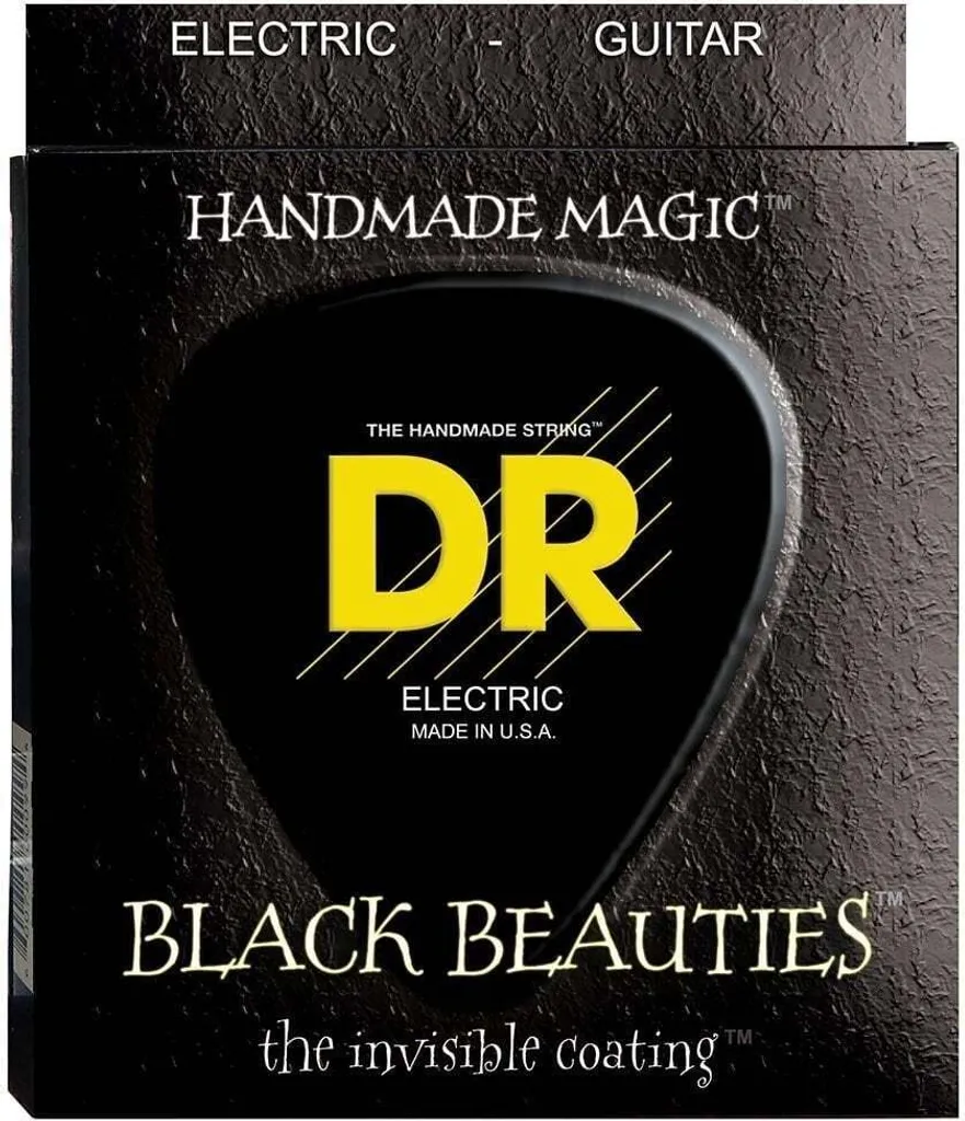 Cordes Électriques DR Strings BKE-9 Black Beauties - Tirant 9-42
