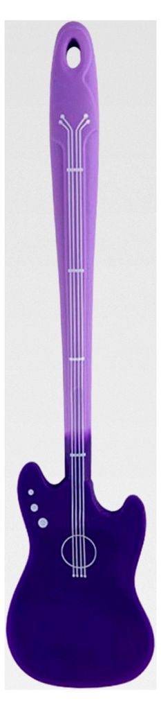 Gitarrenspatel aus Silikon, hitzebeständig und spülmaschinenfest, zum Backen und Kochen