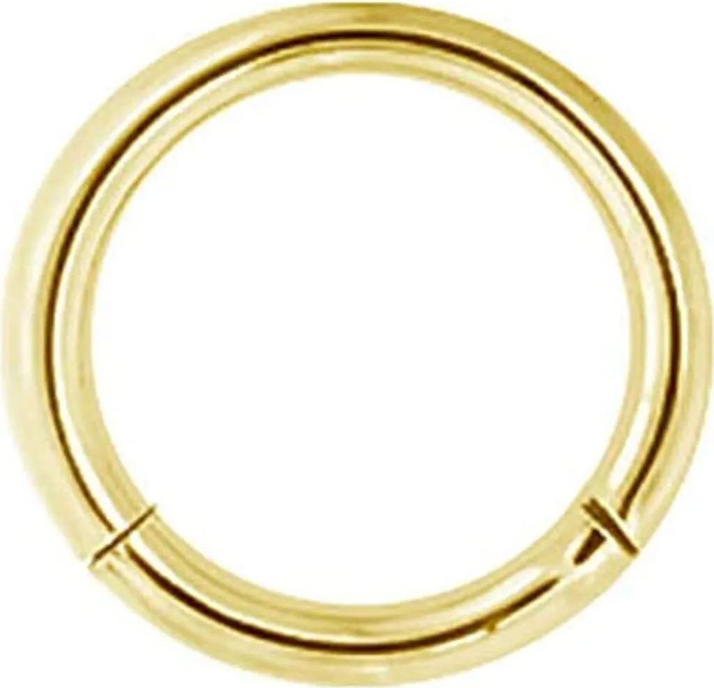 Anello Septum Oro Karisma Titanio G23 1.2x6mm | Eleganza Ipoallergenica