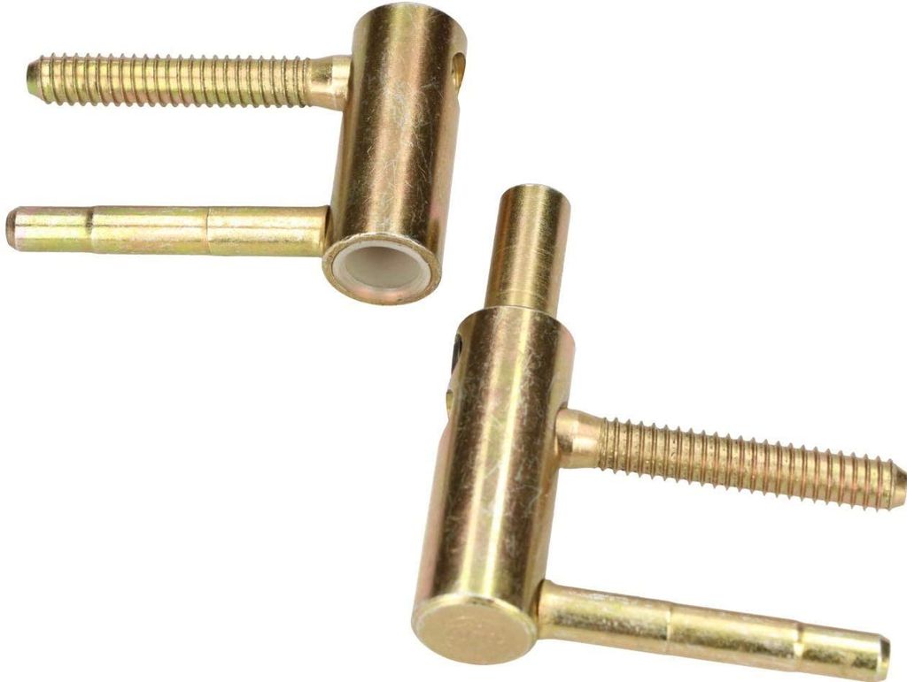 KOTARBAU Einbohrband Messing 20mm - Robustes Türscharnier Universal