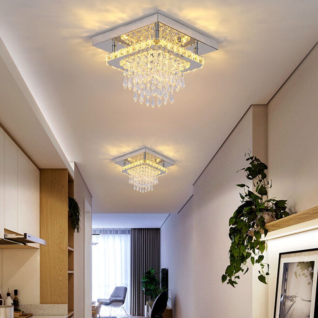 Verwunderlich Led Kristall Deckenleuchte Bild