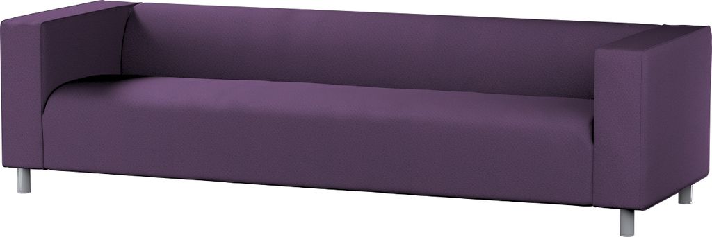Dekoria Bezug für Klippan 4-Sitzer Sofa, violett, Bezug für Klippan 4-Sitzer