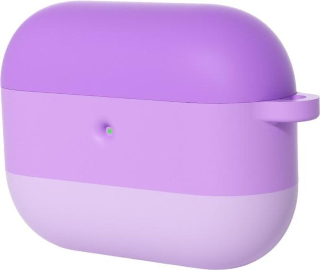 INF Gradient Silikon Schutzhülle für Apple AirPods Pro 3 mit Schlüsselanhänger Violett