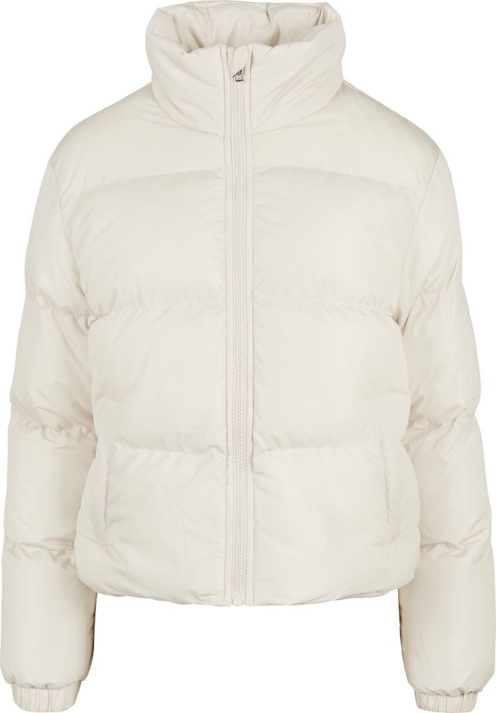 Urban Classics Ladies - Short Puffer Winterjacke sand - XS