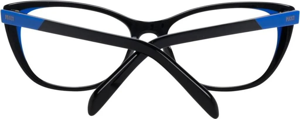 Monture Emilio Pucci EP5126 55005 en acétate noir - Design italien chic - 3