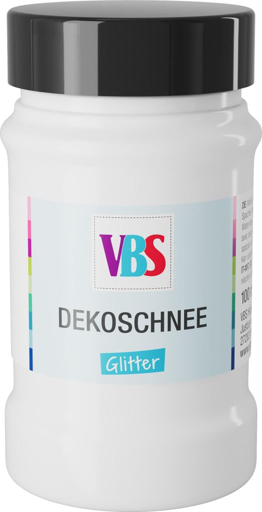 VBS Deko-Schnee "Glitter", 100 ml Produktbild 