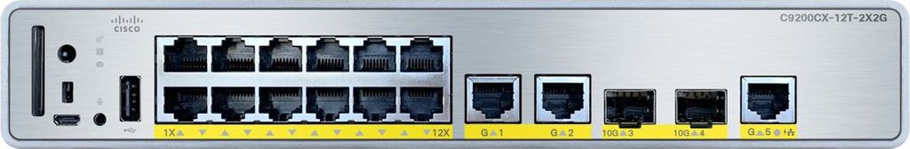 Cisco Catalyst 9000 Compact Switch 12 Ports Ad - Switch