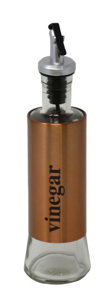 300ml Edelstahl Sichtbare Cruet Essig Spender Flasche mit Hebel Essigspender