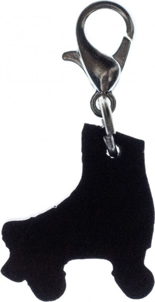 Rollschuh Charm Anhänger Bettelarmband Miniblings Rollschuhe Diskoroller Acryl