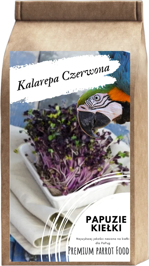 Semi Germoglio Cavolo Rosso 50G | Cibo Pappagalli Bio-Vitalità