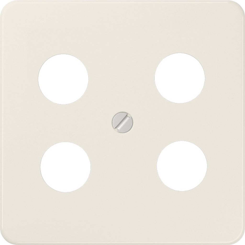 Jung 561-4SAT1 Abdeckung für 4-Loch-SAT-TV-Steckdose