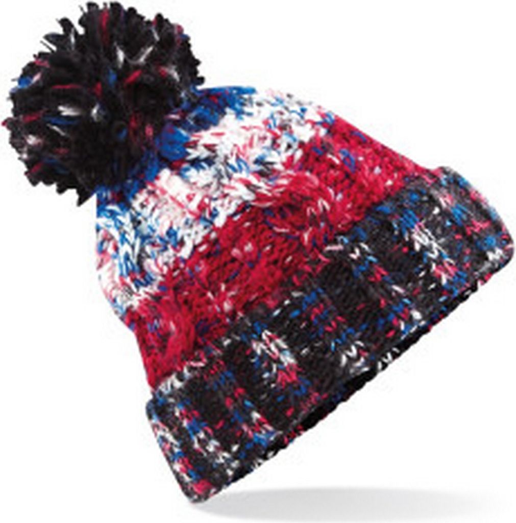 Čepice Beechfield Corkscrew Pom Pom Beanie Obrázek produktu 