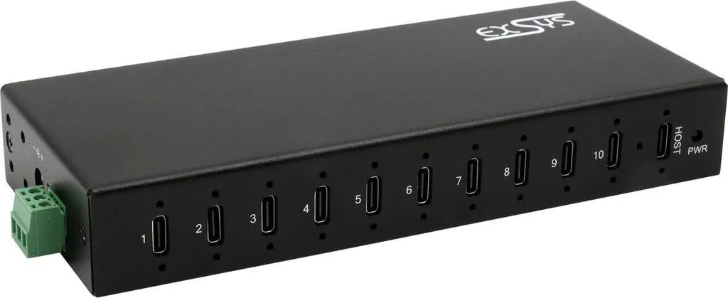Finissez-en avec le manque de ports : Hub USB-C EXSYS 10 Ports 10Gbps
