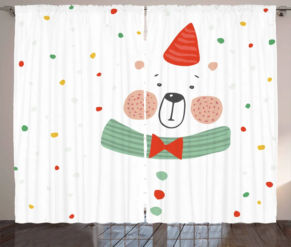 Tenda Rustica Orsi Polari 280x175 ABAKUHAUS | Tende Soggiorno Ganci
