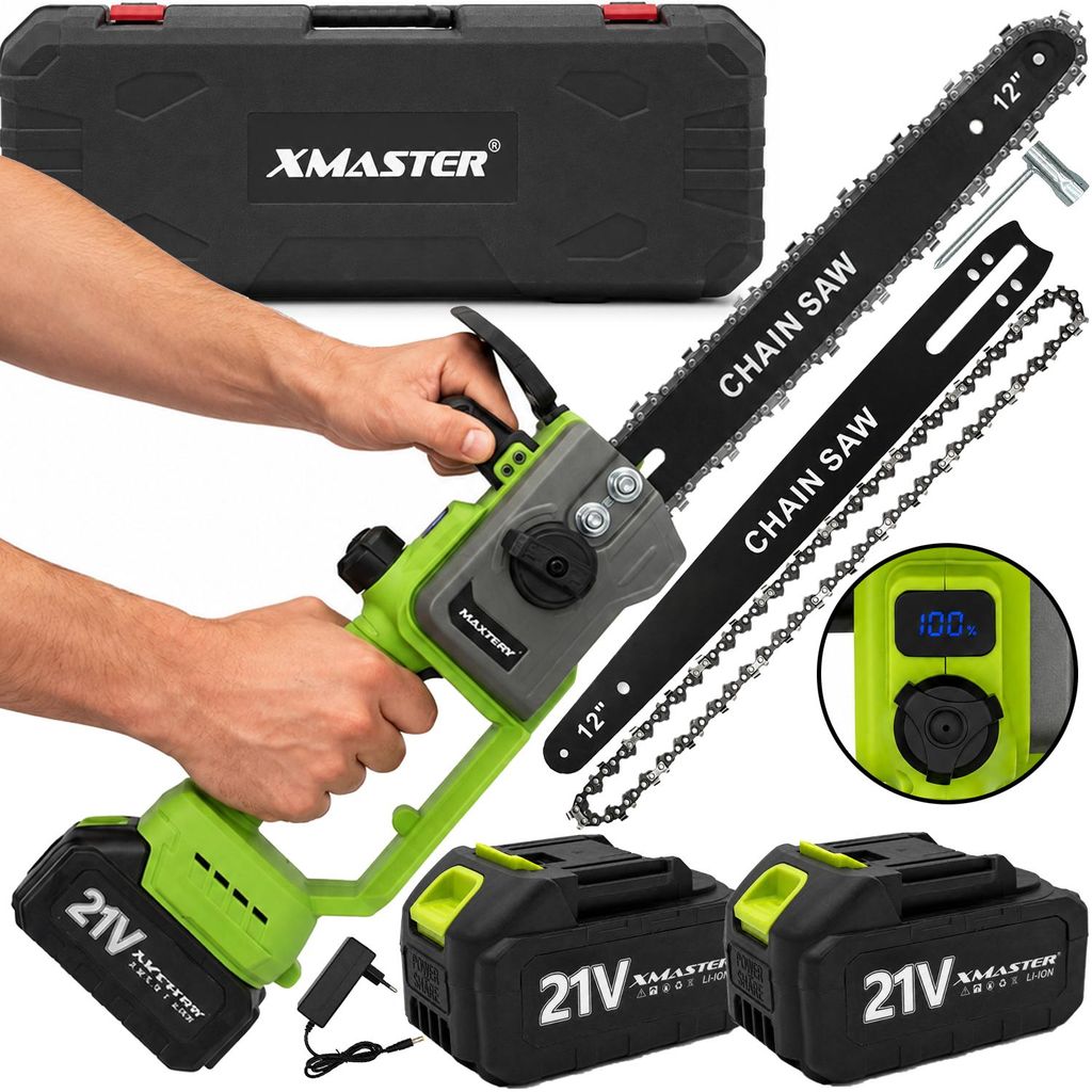 XMaster Akku-Kettensäge, leistungsstarke bürstenlose Produktbild 