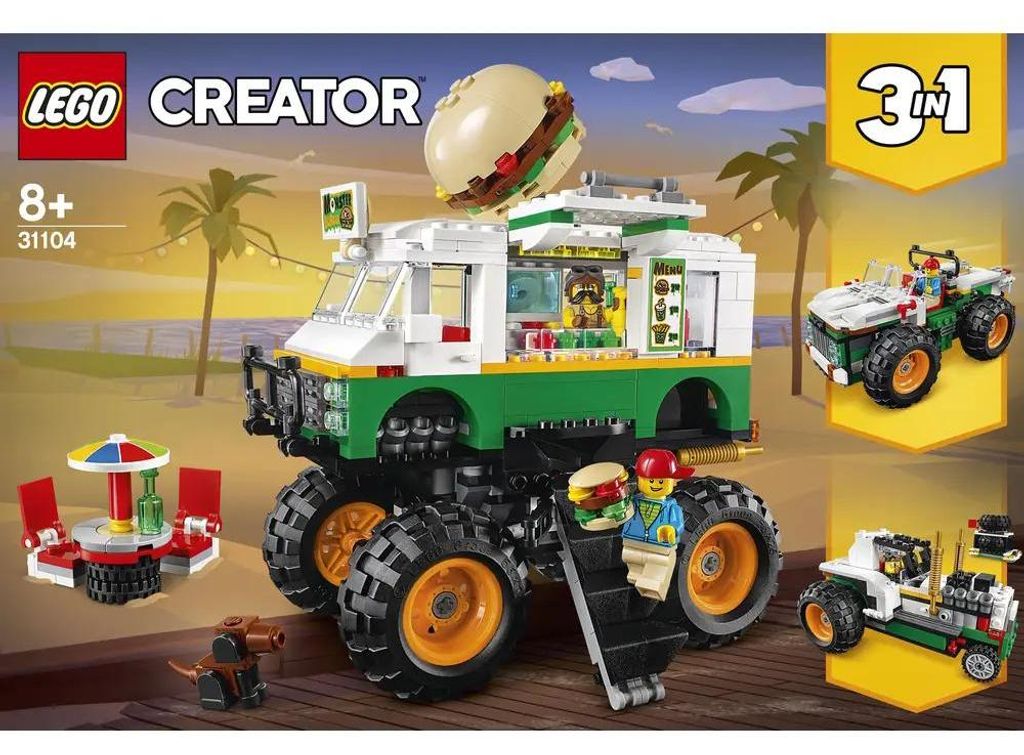 LEGO® 31104 LEGO® Creator 31104 Burger-Monster-Truck Immagine del prodotto 