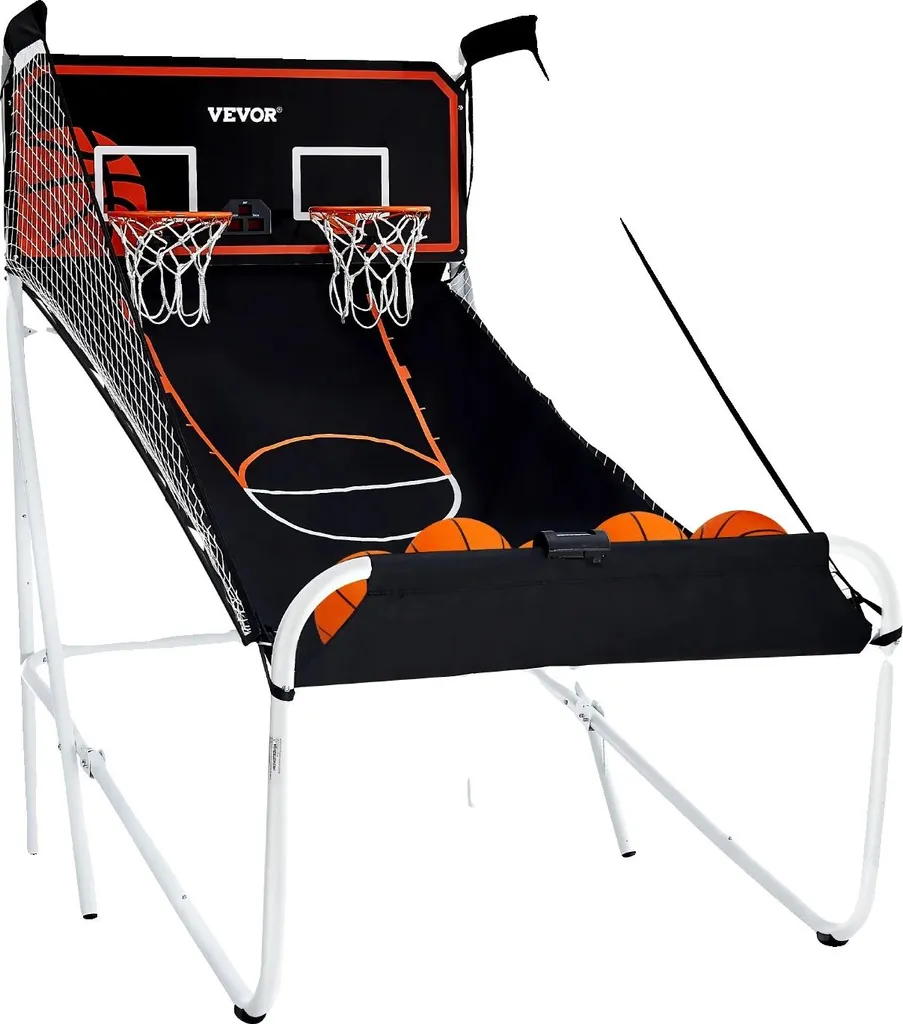 Jeu basket-ball d'intérieur pour enfants et adultes format pliable