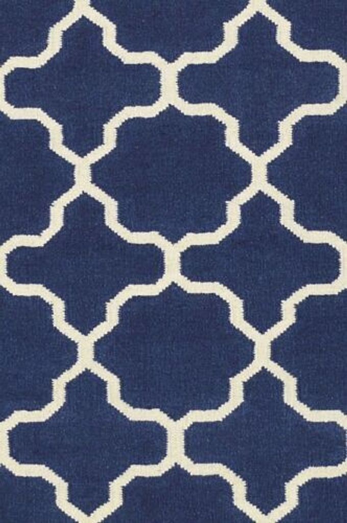 Kelim Maria dark blue small (60x90 cm)