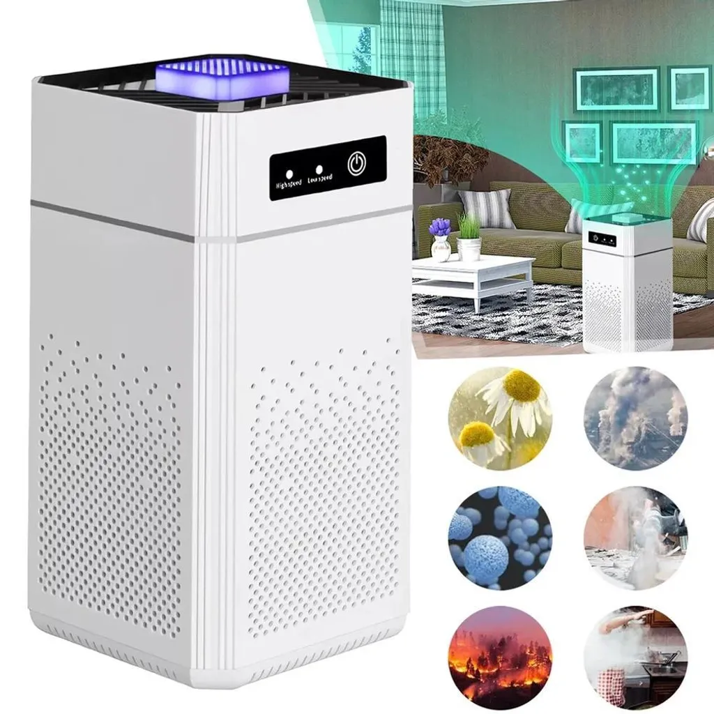 Purificateur d'air portable USB avec filtre HEPA H13 haute performance