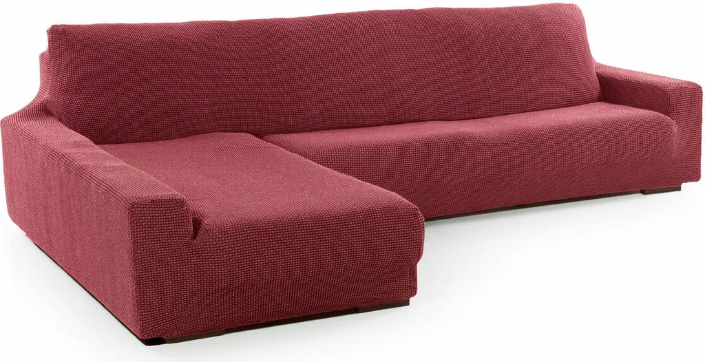 Offerta Copridivano Chaise Longue Sinistra SOFASKINS Fucsia 210-340