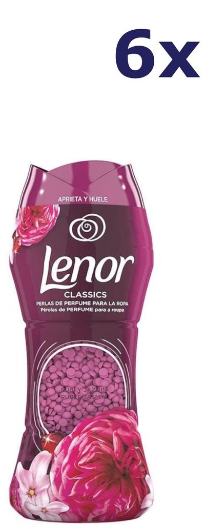 6x Lenor Geurbooster - 13sc/210gr - ruby jasmine Produktbild 