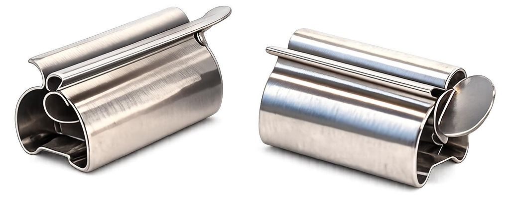 Tubenpresse, Tubenqutscher Edelstahl 2er Set Produktbild  KI-generiertes Bild