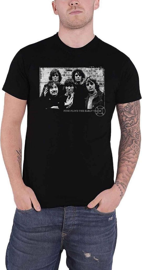 Pink Floyd - "The Early Years 5 Piece" T-Shirt für Herren/Damen Uni RO353 (XXL) (Schwarz)