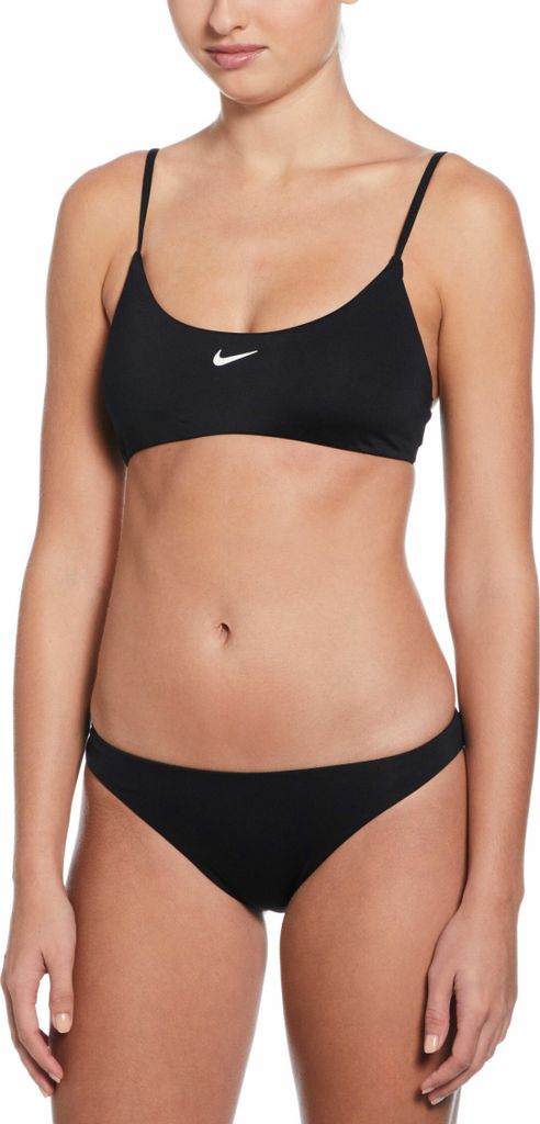 Nike Swim Bralette Bikini Set Black Black S