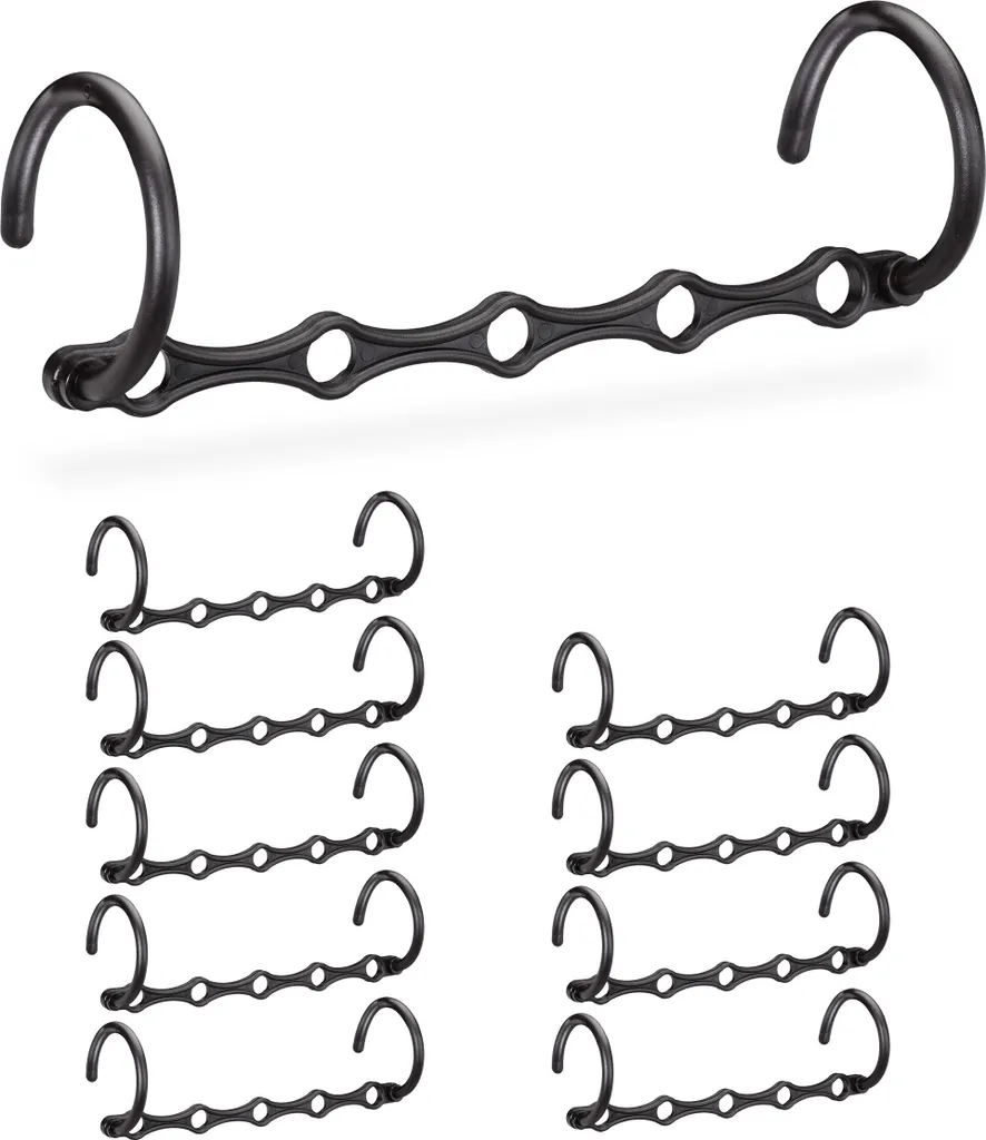 Set 40 Stampelle Salvaspazio Relaxdays: Decluttering Professionale