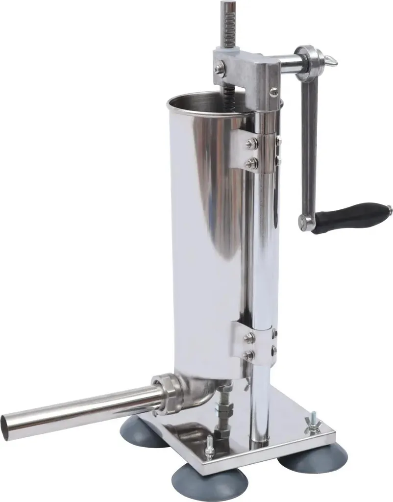 Insaccatrice Salsiccia Manuale 3L 2.7kg Inox - Qualità Italiana - 1