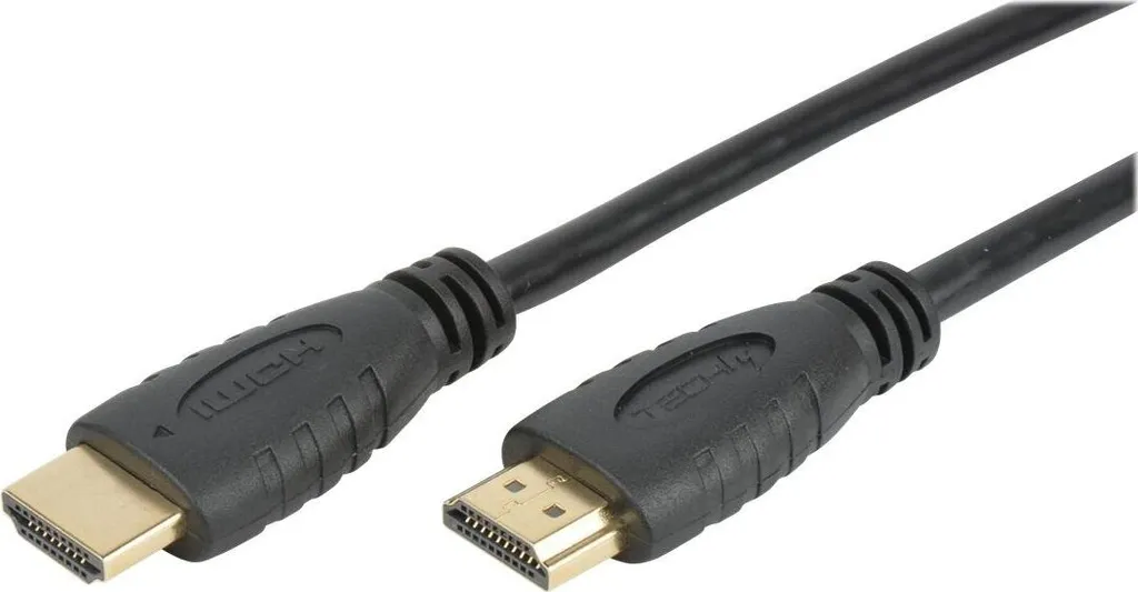 Techly ICOC-HDMI2-4-010 Techly HDMI Kabel 2.0 High Speed with Ethernet schwarz 1m