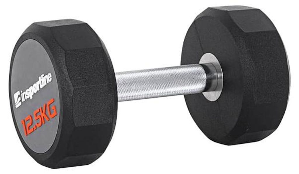 Insportline Einhand-Langhantel Profi CPU 12,5 kg