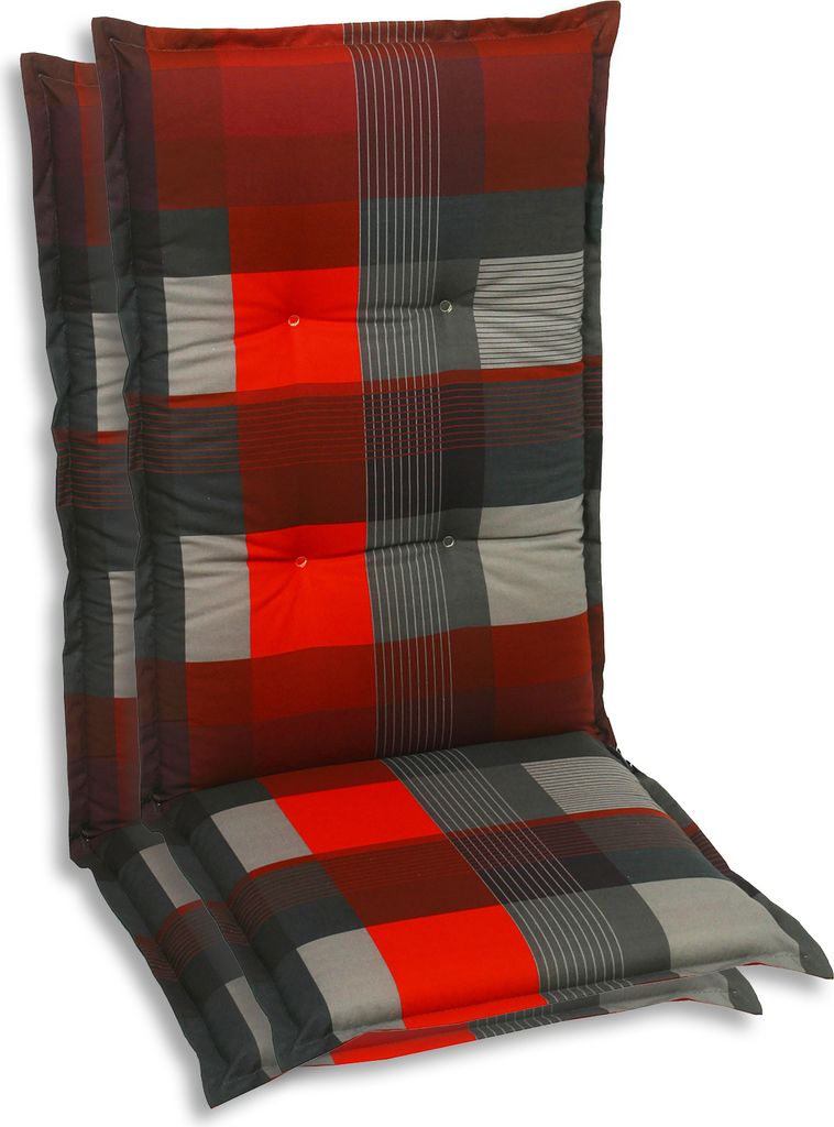 GO-DE Textil, Sesselauflage Hochlehner, 2er Set, Farbe: Produktbild 