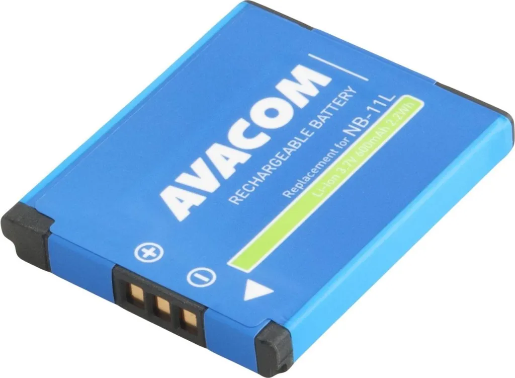 AVACOM per Canon NB-11L NB-11LH Li-Ion 3,7V 600mAh 2,2Wh NEU