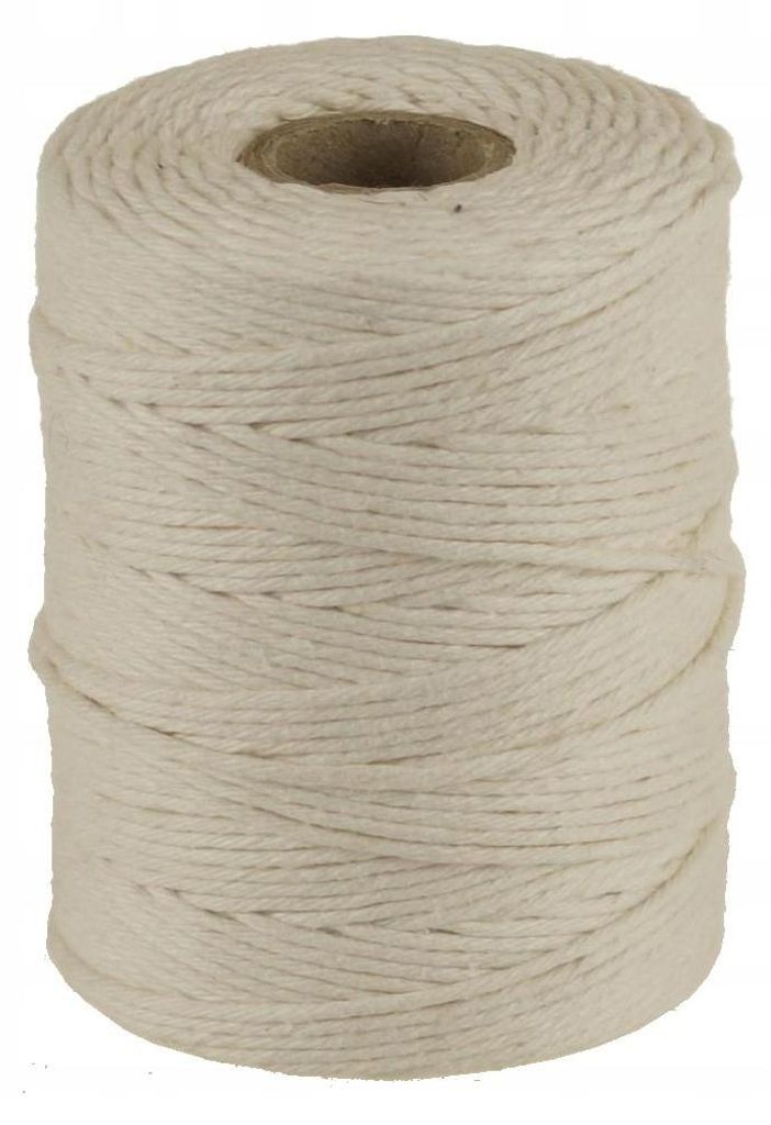 FEINZ | Wurst-Schnur 250g - 150m - Weiß - Robuste Baumwolle Produktbild 
