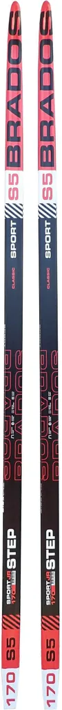 Skis de fond Brados à écailles 150 cm pour juniors et débutants