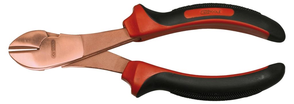 KS Tools 962.0617, Diagonale Zange, Beryllium, Kupfer, 190 mm