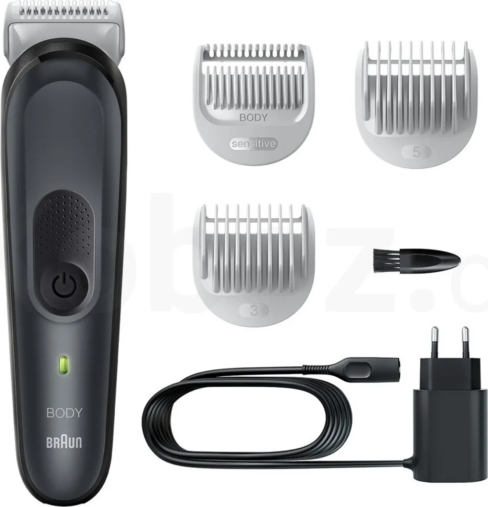 Braun BodyGroomer 3 BG 3350 avec Technologie SkinShield pour Homme