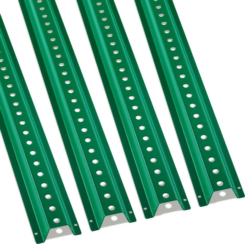 Gusseisen Schilderpfosten 2,4m - Tragbarer Zeichenhalter in Grün - Langlebig und robust - Einfache Montage - Umfangreiches Zubehör - Vielseitig e...