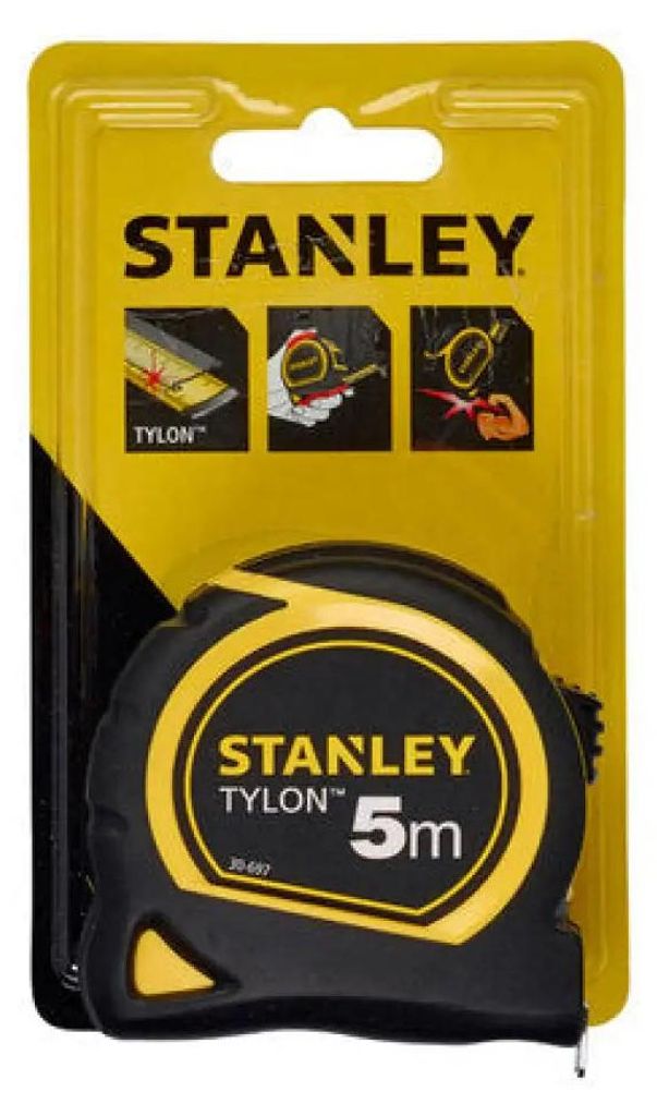 Stanley 0-30-697 tape measure 5 m Black, Yellow Image du produit 