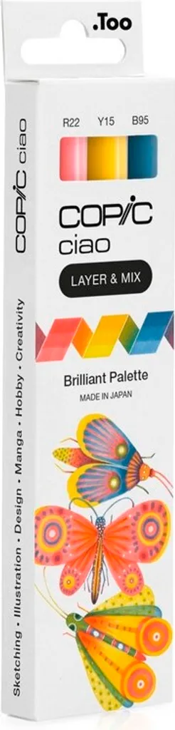 Copic Ciao Layer & Mix Starter Set Brillante 220750203 - Pennarelli Alcool - 2