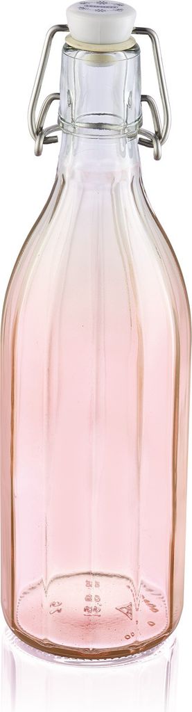 Flasche facette 0,5 L tender rose VE3
