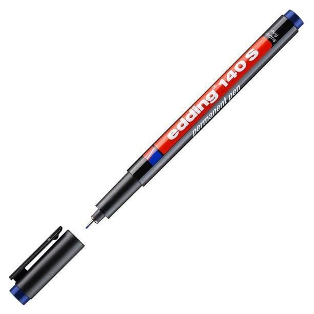 edding Folienschreiber 140 S 4-140003 0,3mm permanent blau Produktbild 