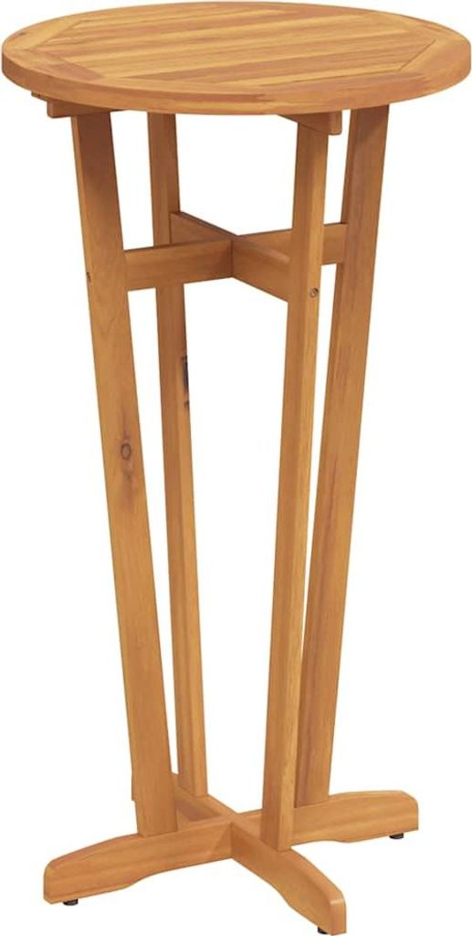 vidaXL Zahradní barový stůl Ø60x105 cm Masivní akáciové Obrázek produktu 