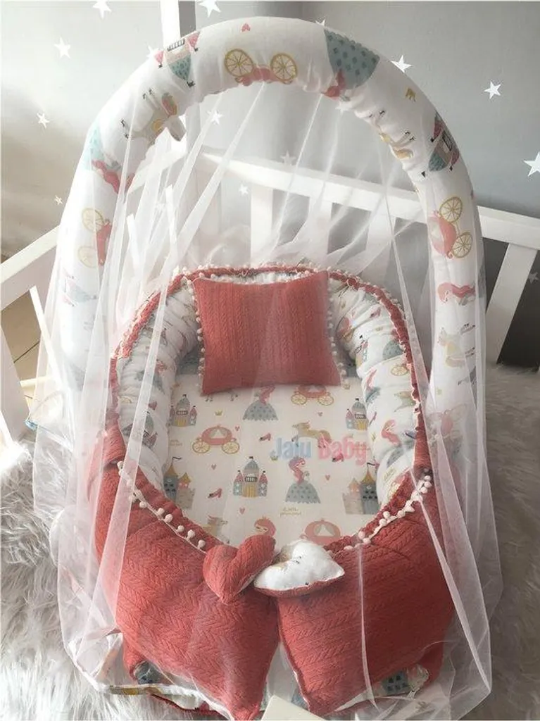 Transat nid bébé nomade Jaju 100x60 cm pour un sommeil sécurisé et jeu