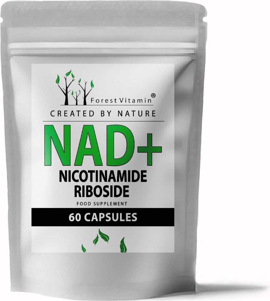NAD+ 300mg 60 Kapseln - Nicotinamid Ribosid - NAD plus - Produktbild 